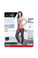 Lady 9726 İp Askılı Bayan Pijama Takımı - Art 9726