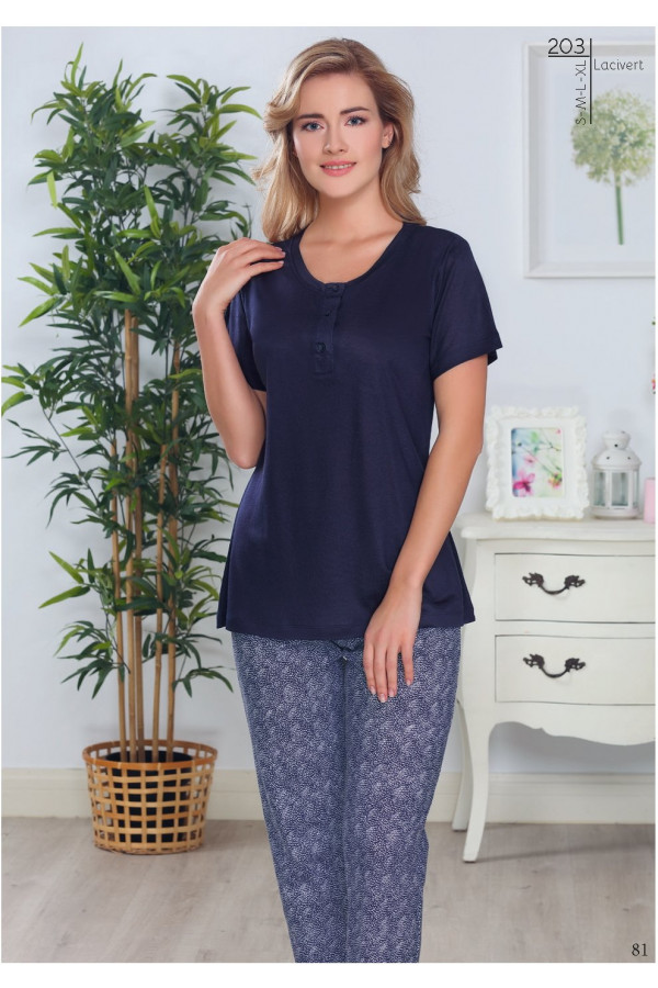 Tuba 203 Pijama Takımı