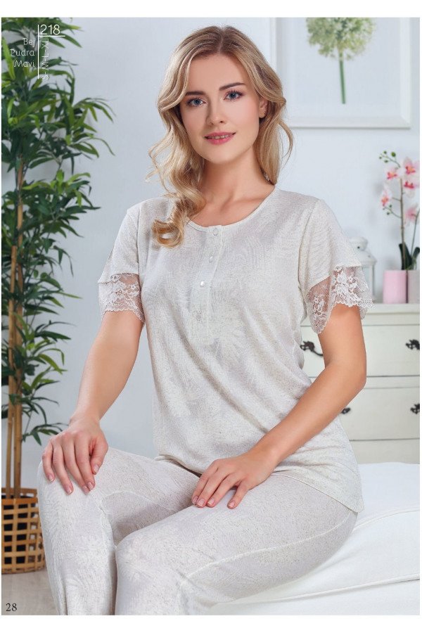 Tuba 218 Bayan Pijama Takımı