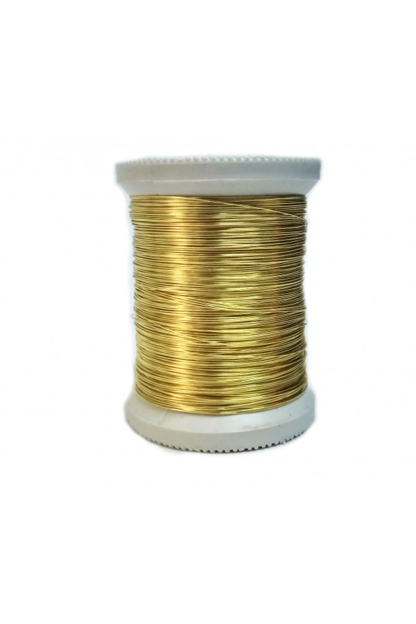 Parlak Altın Sarısı Renk Hayal Filografi Teli 100 gr, 150 mt Parlak Altın Sarısı Renk Hayal Filografi Teli 100 gr, 150 mt