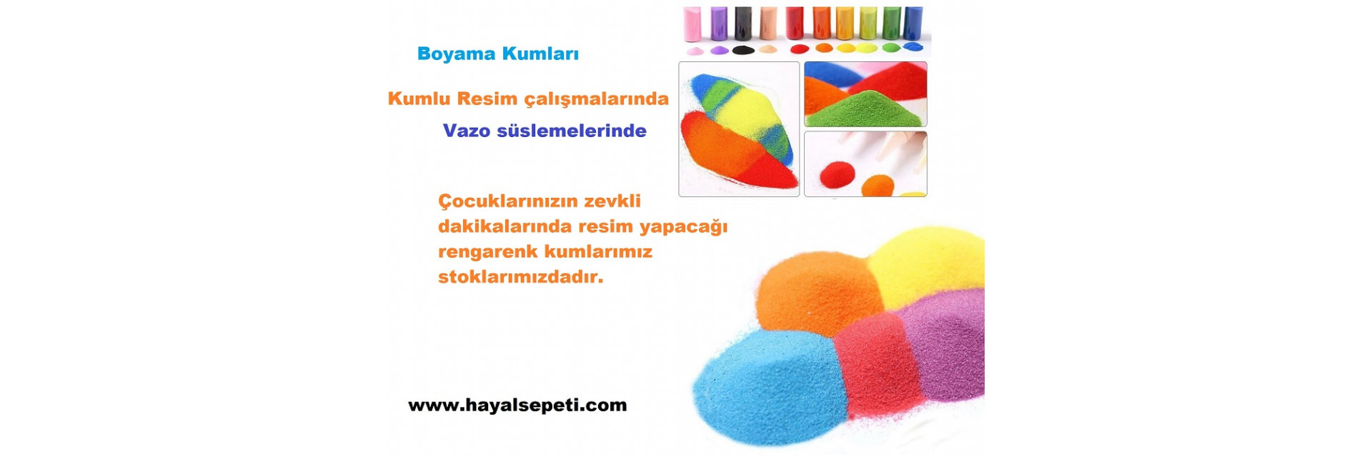 Boyama kumları 
