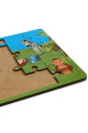 Safari 24 Parça Ahşap Puzzle Yapboz - Hayal Ahşap Çocuk Puzzle Safari 24 Parça Ahşap Puzzle Yapboz - Hayal Ahşap Çocuk Puzzle