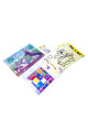 Çocuklar için Aktivite Seti - 6 Parça Puzzle, Kum Boya, Origami Seti Çocuklar için Aktivite Seti - 6 Parça Puzzle, Kum Boya, Origami Seti