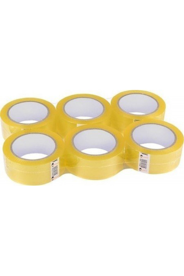 Ekobant Şeffaf Koli Bantı 100 mt 6lı Ekobant Şeffaf Koli Bantı 100 mt 6lı