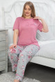 LeMaries 10113 Battal Boy Pijama - LeMaries Büyük Beden Kısa Kol Pijama Takımı LeMaries 10113 Battal Boy Pijama - LeMaries Büyük Beden Kısa Kol Pijama Takımı