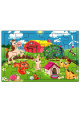 Sevimli Dostlar  3-9 Yaş Çocuklar için 24 Parçalı Ahşap Puzzle Yapboz Sevimli Dostlar  3-9 Yaş Çocuklar için 24 Parçalı Ahşap Puzzle Yapboz