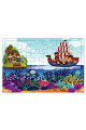 Korsan Çocuklar  3-9 Yaş Çocuklar için 24 Parçalı Ahşap Puzzle Yapboz Korsan Çocuklar  3-9 Yaş Çocuklar için 24 Parçalı Ahşap Puzzle Yapboz
