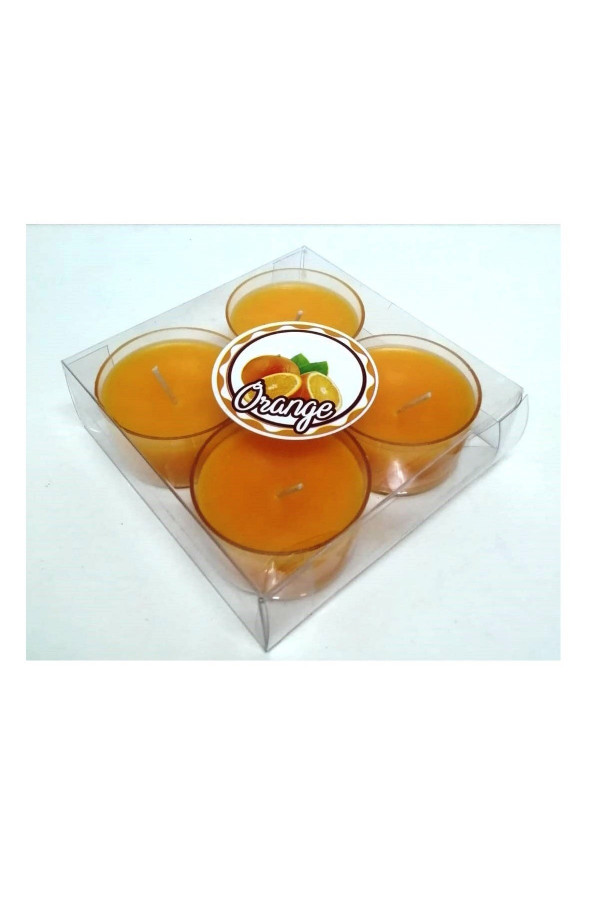 Mum Portakal kokulu 4 adet 55gr x 4; 225gr Mum Portakal kokulu 4 adet 55gr x 4; 225gr