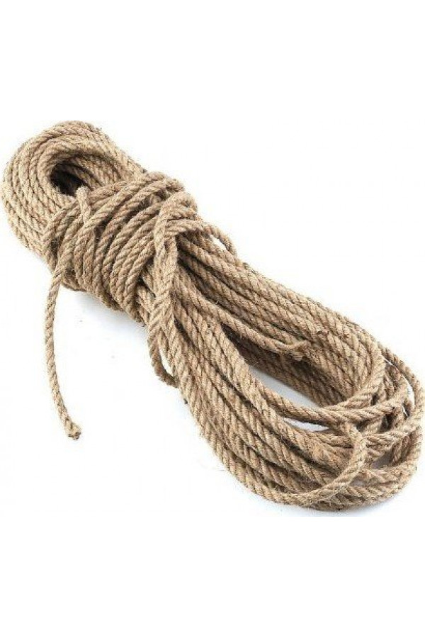 Hayal Sepeti Jüt Halat Kendir 6mm Doğal Halat İp 10 Metre Hayal Sepeti Jüt Halat Kendir 6mm Doğal Halat İp 10 Metre