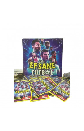 Hayal Sepeti 100 % EFSANE FUTBOL 2022 150 POŞET 300 KART FUTBOLCU KARTLARI