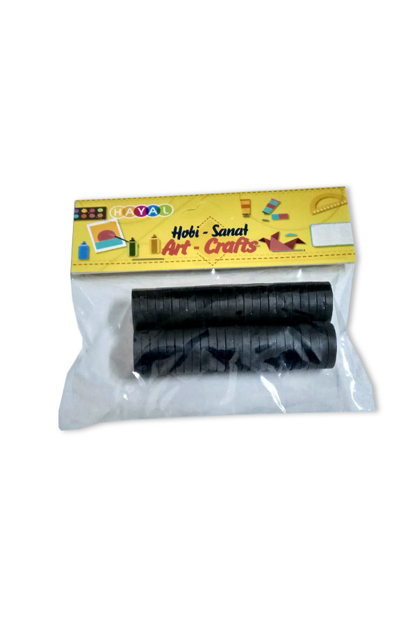 Mıknatıs, Daire Tipi Siyah 50adet Mıknatıs, Daire Tipi Siyah 50adet