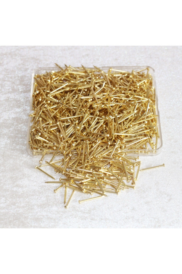 Filografi Çivisi Sarı Top Baş Çivi 250gr. Filografi Çivisi Sarı Top Baş Çivi 250gr.