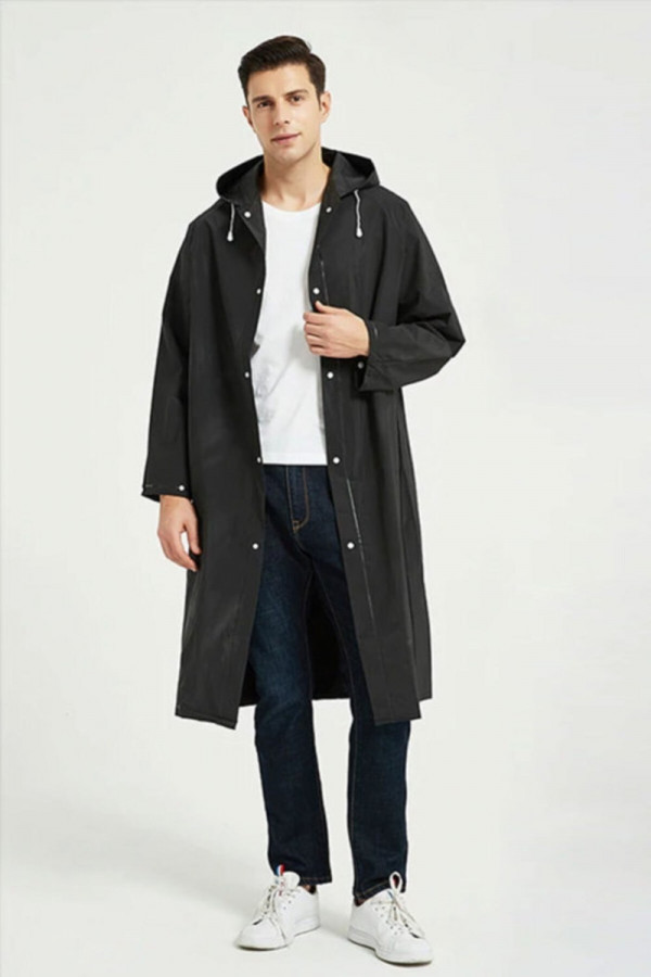 Hayal Sepeti Raıncoat Eva Unisex Yağmurluk - Siyah Hayal Sepeti Raıncoat Eva Unisex Yağmurluk - Siyah