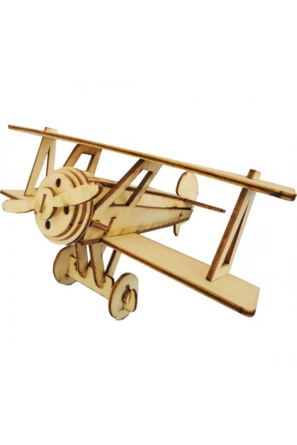 Hayal Sepeti Ahşap Maket uçak büyük boy