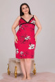 Lady 8501 Battal Büyük Beden Tunik Gecelik -  2XL - 3XL - 4XL Bedenler Lady 8501 Battal Büyük Beden Tunik Gecelik -  2XL - 3XL - 4XL Bedenler