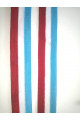 Lastik kırmızı-beyaz-mavi çizgili 3Cm  5metre  Paça,kol Ve Don Lastiği 1 Paket 5 Metre