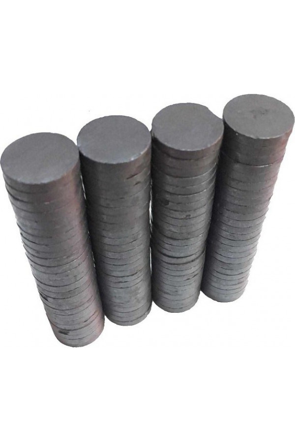 Deliksiz Mıknatıs Yuvarlak 1.6 cm Çapında 100 Adet