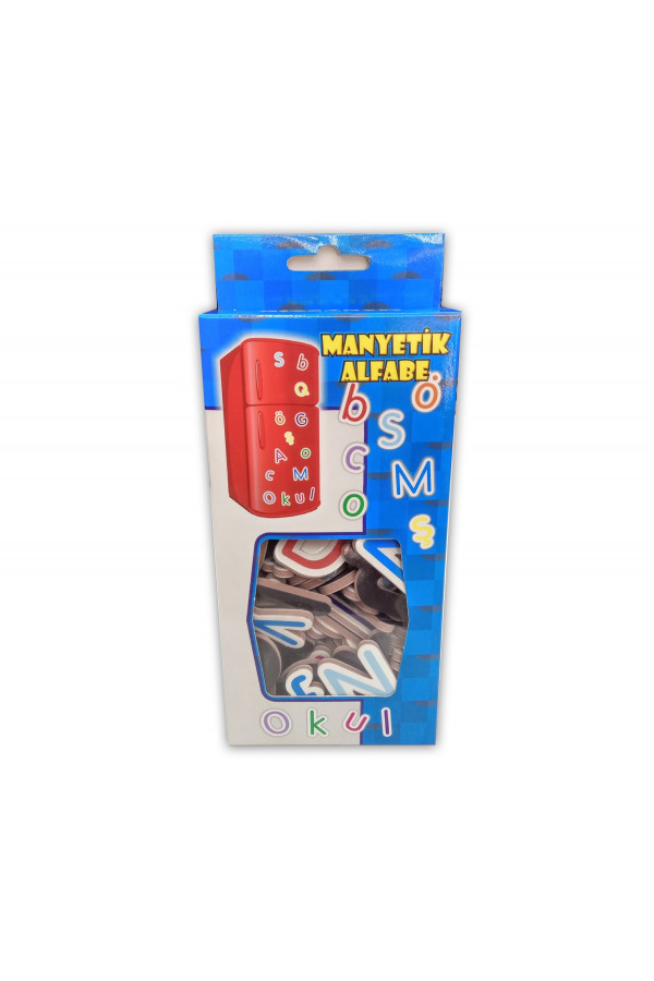 Manyetik Alfabe Harf Seti 74 Parça