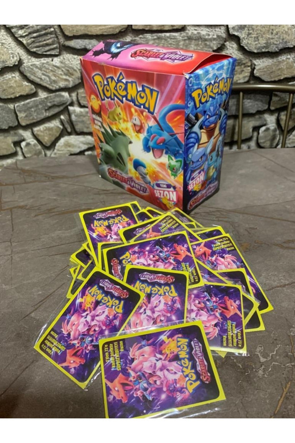 Hayal Sepeti Pokémon Yeni Sezon Scarlet & Violet Orjinal Oyun Kartı 400 Adet (200*2) Hayal Sepeti Pokémon Yeni Sezon Scarlet & Violet Orjinal Oyun Kartı 400 Adet (200*2)