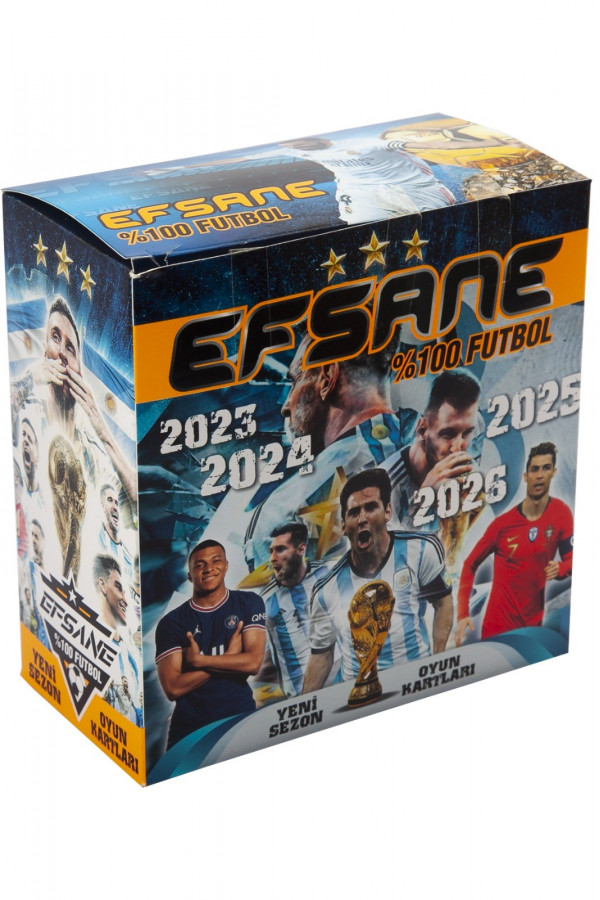 Hayal Sepeti 100 % EFSANE FUTBOL 2023 YeNi ÜrÜn 200 POŞET 400 KART FUTBOLCU KART YENİ ÜRÜN