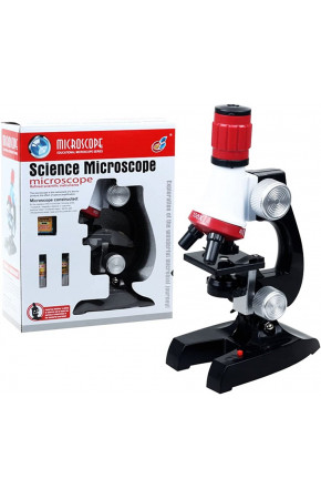Hayal Sepeti  Mikroskop öğrenci seti ışıklı 100X, 400X, And 1200X
