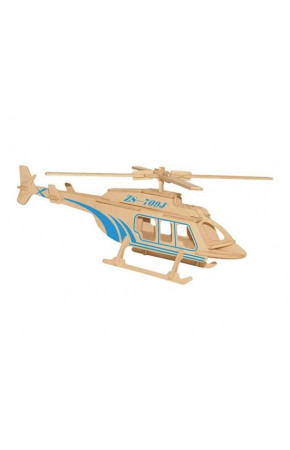 Hayal Sepeti helikopter Ahşap Maket Büyük Boy   Boyanabilir Maket