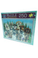 250 Parça Sevimli Köpekler Puzzle Yapboz
