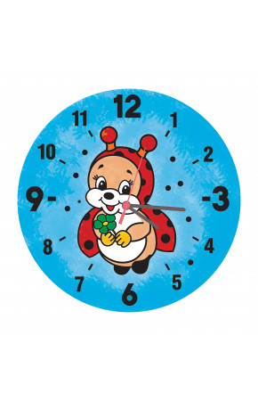 Kumtoys Ahşap Saat Boyama Uğur Böceği - Orijinal Ürün Kumtoys Ahşap Saat Boyama Uğur Böceği - Orijinal Ürün