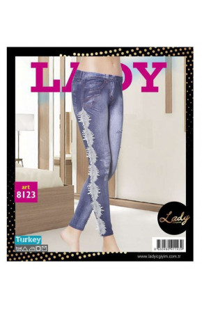 Lady 8123 Standart 42-42 Beden Siyah Renk Tayt