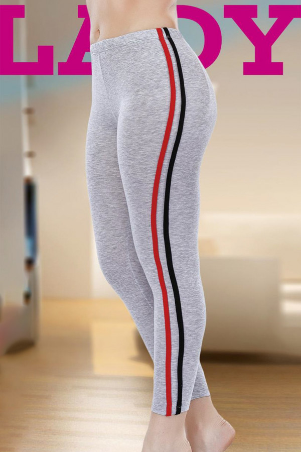 Lady 8157 Standart 42-42 Beden Gri Renk Tayt