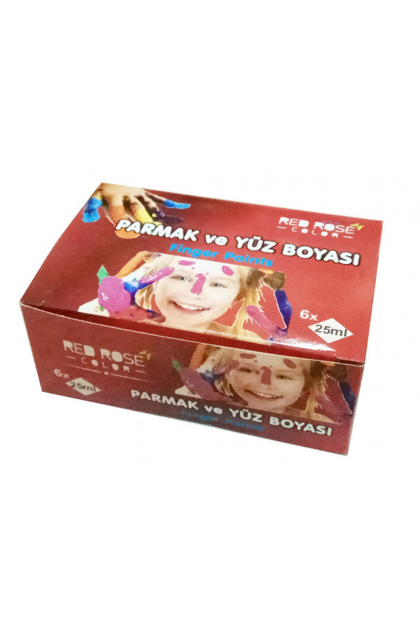Redrose Parmak Boyası 6 Renk Redrose Parmak Boyası 6 Renk