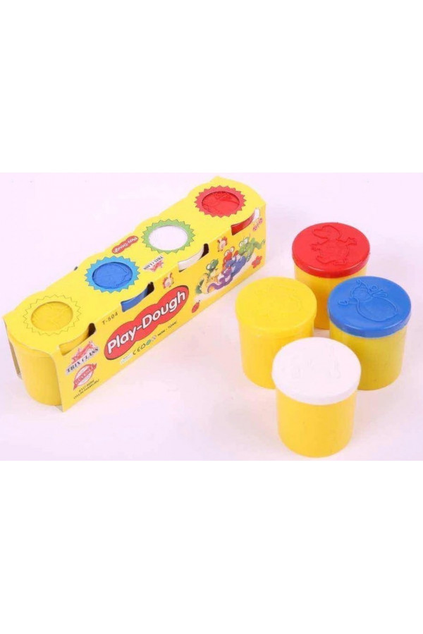4lü Renkli Oyun Hamuru Trix Class