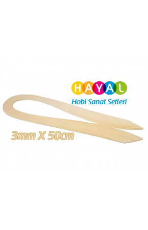 3mm Somon Renk Quilling Kağıdı - 100'lü