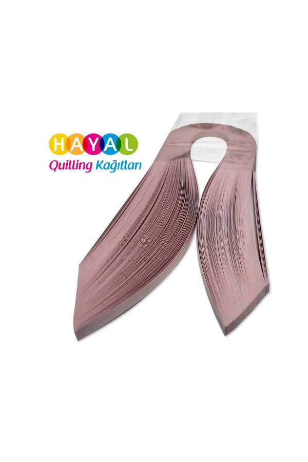 Quilling Kağıdı - Açık Pembe Renk 3mm 100lü