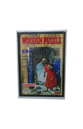 500 Parça Ahşap Puzzle - Kaplumbağa Terbiyecisi Yapboz 500 Parça Ahşap Puzzle - Kaplumbağa Terbiyecisi Yapboz