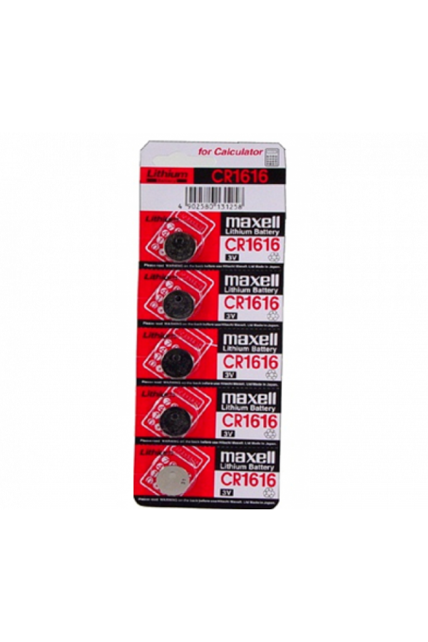Maxell CR-1616 - 5 li kart Pil