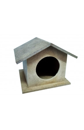 Ahşap Kuş Evi Mdf den Ahşap Kuş Evi Mdf den