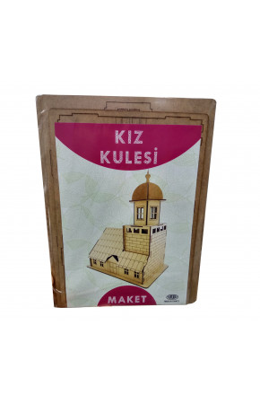 Ahşap Kız Kulesi Maketi - 3 Boyutlu