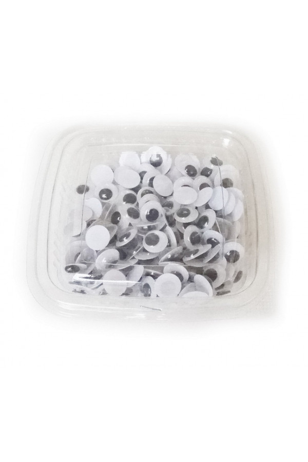 Oynar Göz 12mm Siyah 150 Adetli İş Eğitimi Malzemeleri Oynar Göz 12mm Siyah 150 Adetli İş Eğitimi Malzemeleri