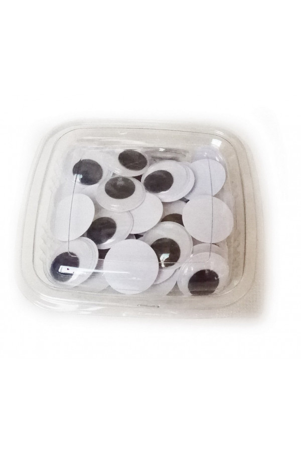 Oynar Göz 25mm Siyah 50 Adetli Oynar Göz 25mm Siyah 50 Adetli