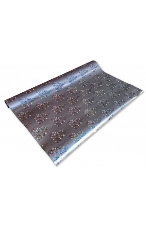 Hediye Ambalaj Kağıdı Rulo 70 cm X 2 mt - Gümüş Varak Üzeri  Çam Ağacı Modeli; Hediye Ambalaj Kağıdı Rulo 70 cm X 2 mt - Gümüş Varak Üzeri  Çam Ağacı Modeli;