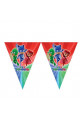 Pj Maskeliler İpli Parti Kutlama Bayrağı Üçgen