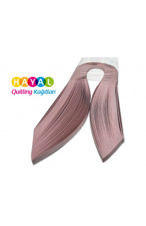 Quilling Kağıdı - Açık Pembe Renk 5mm 100'lü Quilling Kağıdı - Açık Pembe Renk 5mm 100'lü