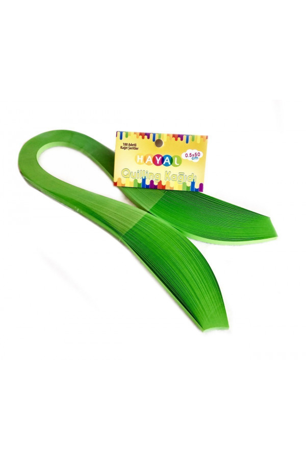 Quilling Kağıdı - Yeşil Renk 100lü