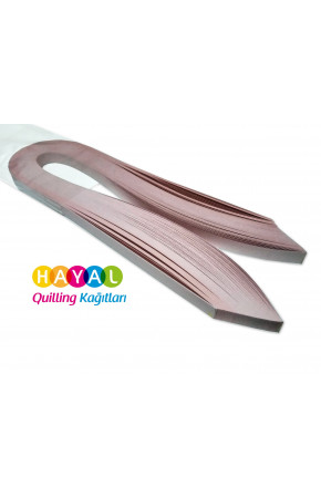 Quilling Kağıdı - Açık Pembe Renk 1cm 100'lü