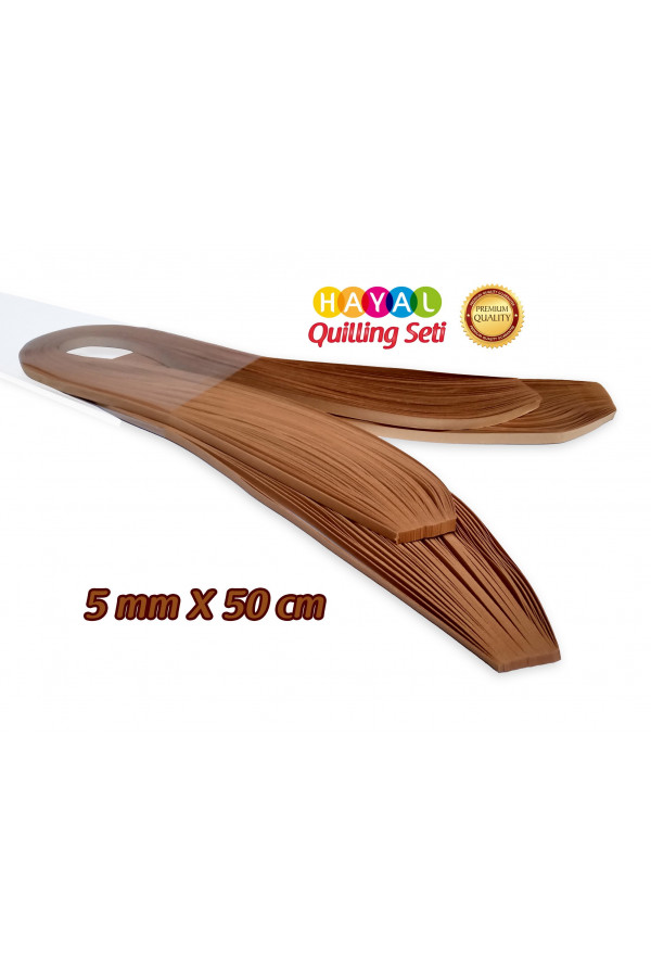 Quilling Kağıdı - Hardal Sarısı Renk 200lü